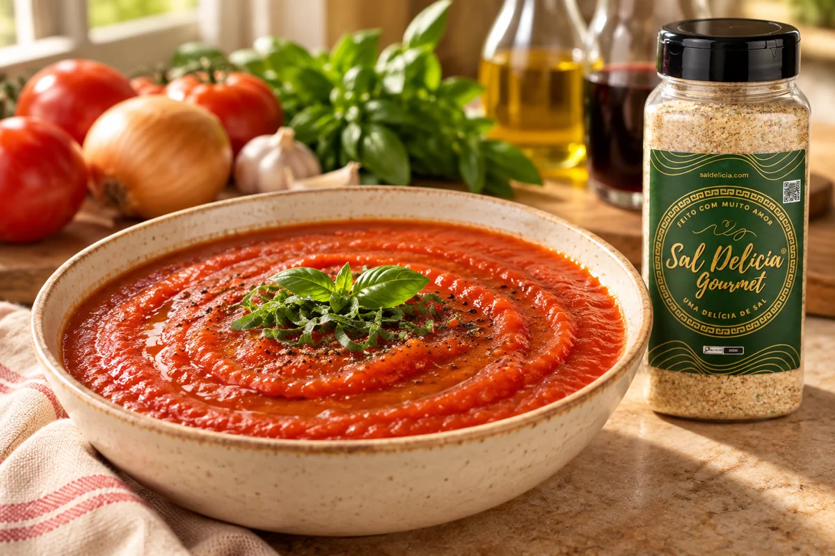 Ilustração do prato: Molho de tomate fresco