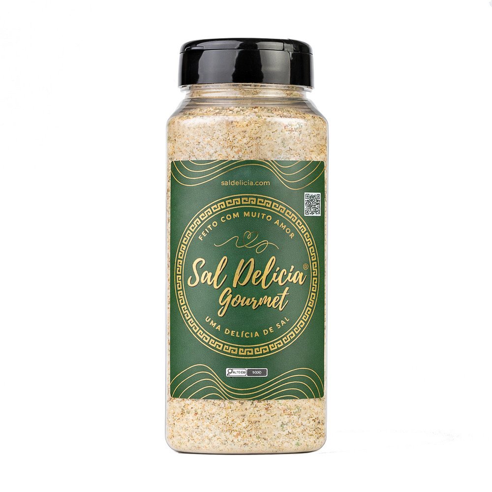 Embalagem de frente do Sal Delícia Gourmet 350 g